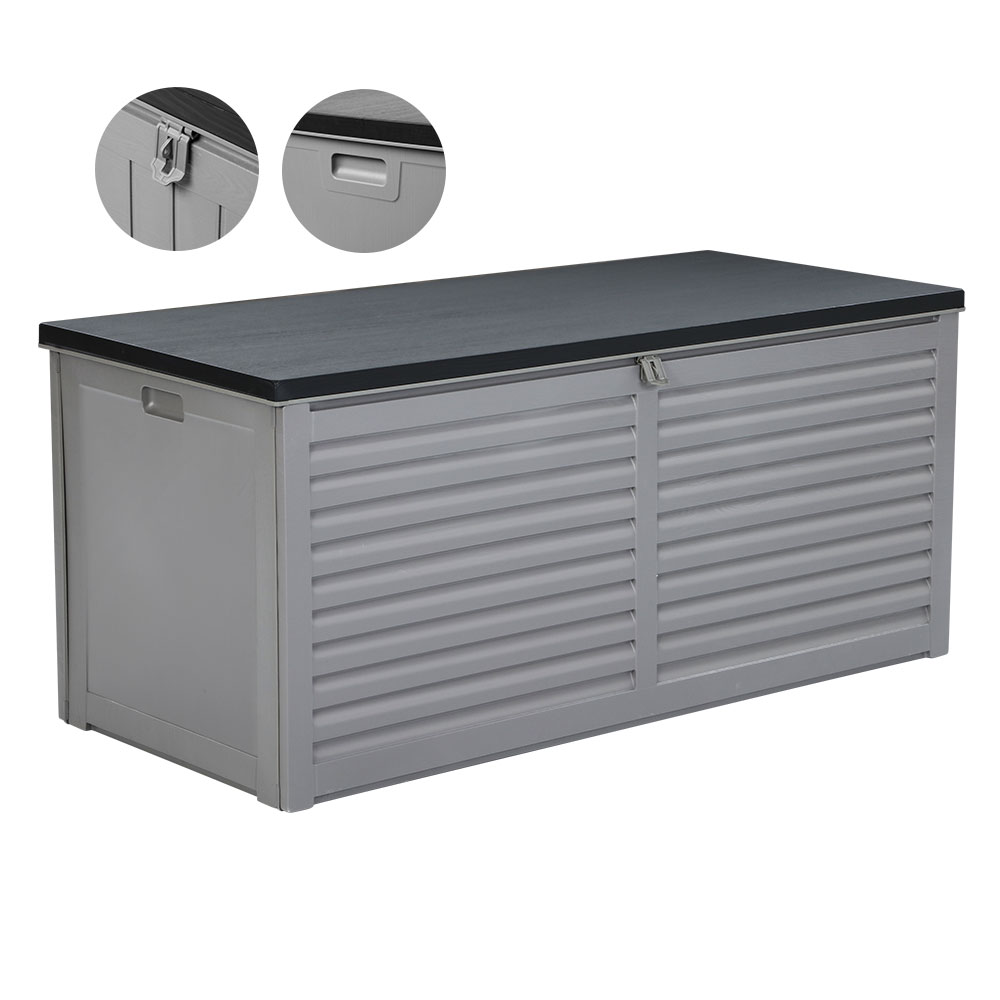 Gardeon Outdoor Storage Box Bench Seat Garden Sheds Chest 490l